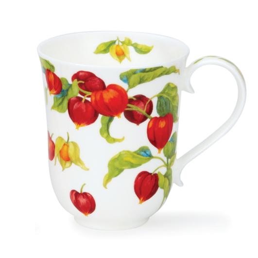 Mug Dunoon en porcelaine fine anglaise décor floral