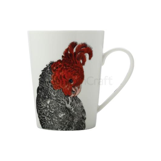 Mug en porcelaine Marini Ferlazzo Perruche rouge