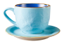 Tasse à cappuccino Vivi Oggi 150ml Couleur : Bleu ciel